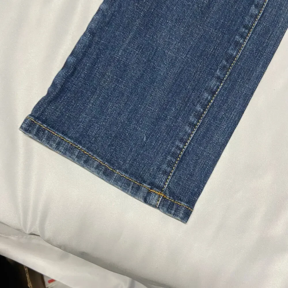 CAbi Jeans Womens Size 2 Rivets Straight Stretch Denim Low Rise Style #513 - Picture 9 of 16